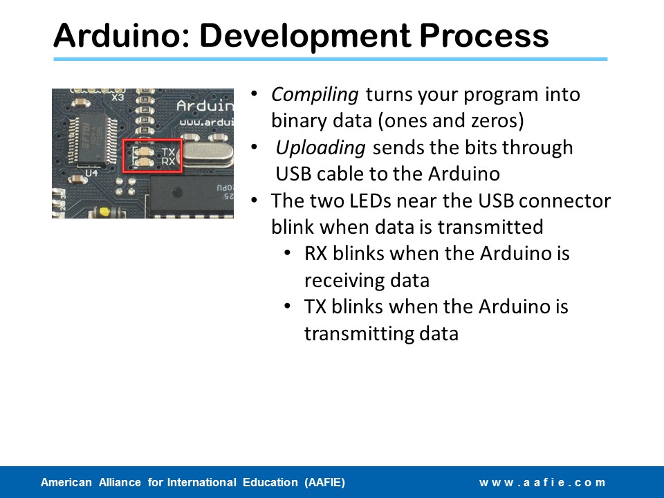 Introduction to Arduino - American Alliance for International Education